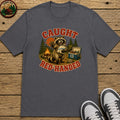 Caught Red Handed Kids T-Shirt - Charcoal
