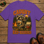 Caught Red Handed T Shirt - Grape