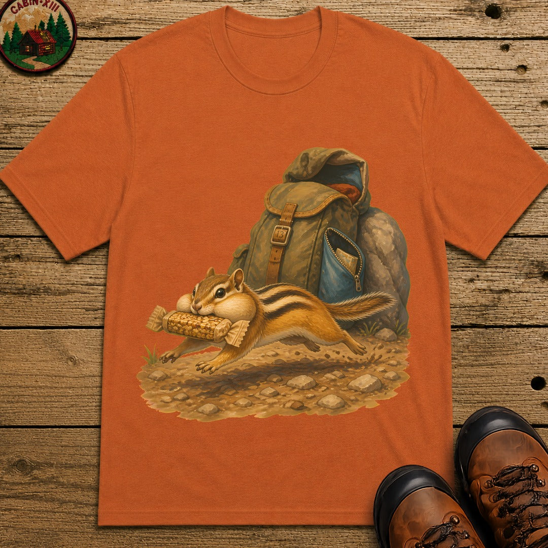 Chipmunk Snack Raid T-Shirt - Yam