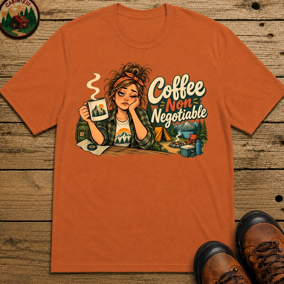 Coffee Non Negotiable T-Shirt - Yam