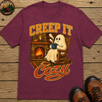 Creep It Cozy T Shirt - Berry