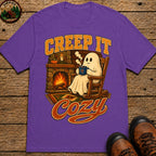 Creep It Cozy T Shirt - Grape