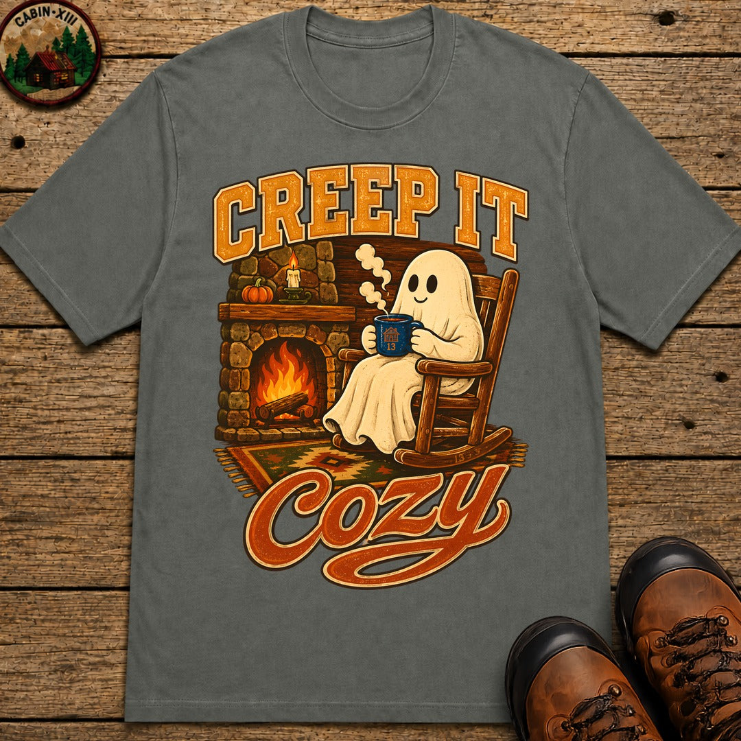 Creep It Cozy T Shirt - Pepper