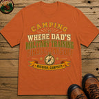 Dad'S Military Training (Modern) T Shirt - Yam