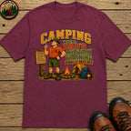 Dad's Military Training T-Shirt - Berry