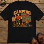 Dad's Military Training T-Shirt - Black