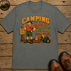 Dad's Military Training T-Shirt - Pepper