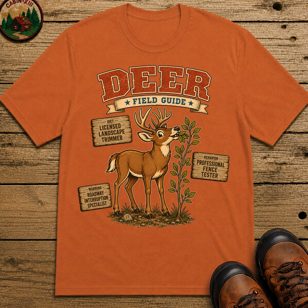 Deer Field Guide 2.0 T Shirt - Yam