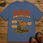 Deer Field Guide T-Shirt - Blue Jean