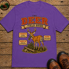 Deer Field Guide T-Shirt - Grape