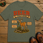 Deer Field Guide T-Shirt - Moss