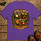 Department Of Smores T Shirt - Grape