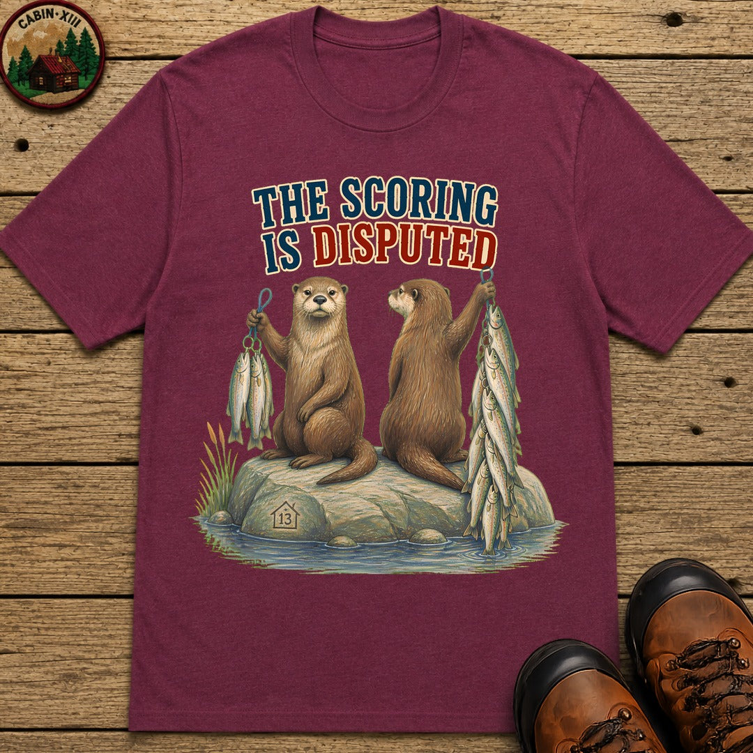 Disputed Score T-Shirt - Berry