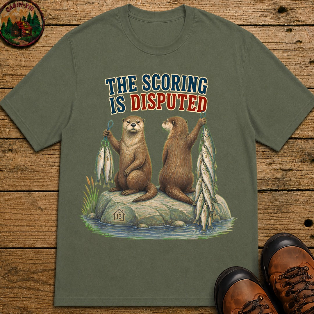 Disputed Score T-Shirt - Moss