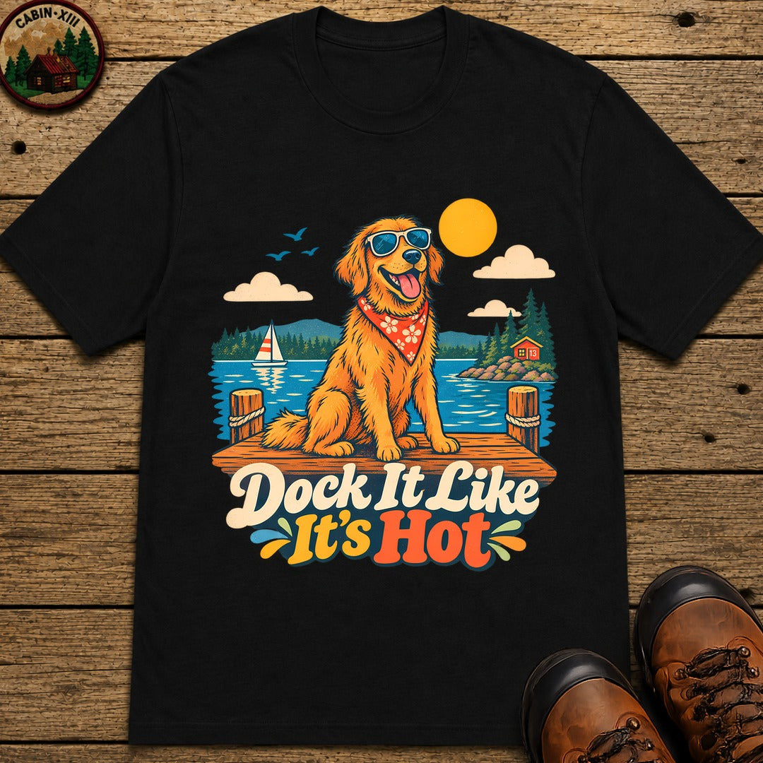 Dock It Like It's Hot T-Shirt - Black