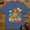 Dock It Like It's Hot T-Shirt - Blue Jean
