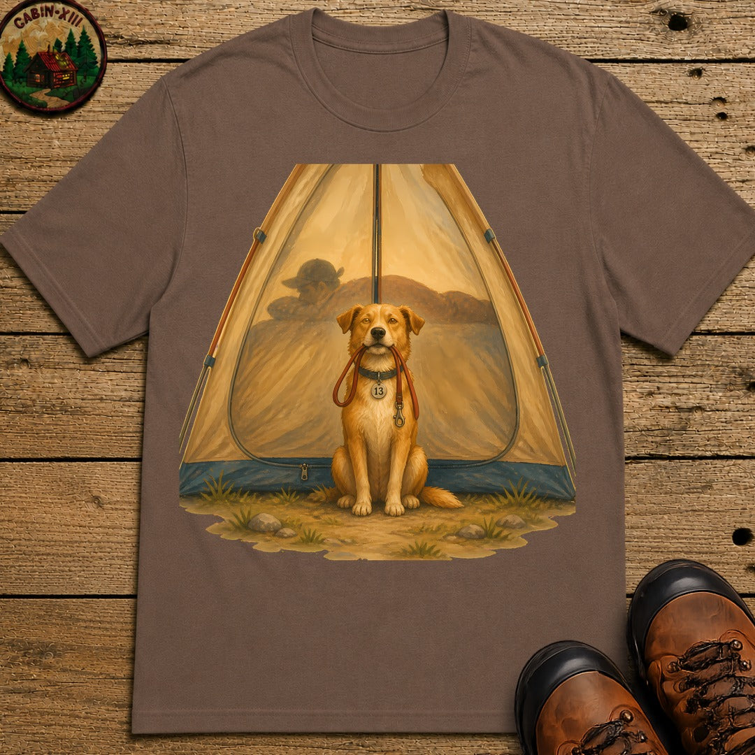 Dog Is A Morning Person T-Shirt - Espresso