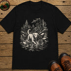 Dog in the Creek T-Shirt - Black