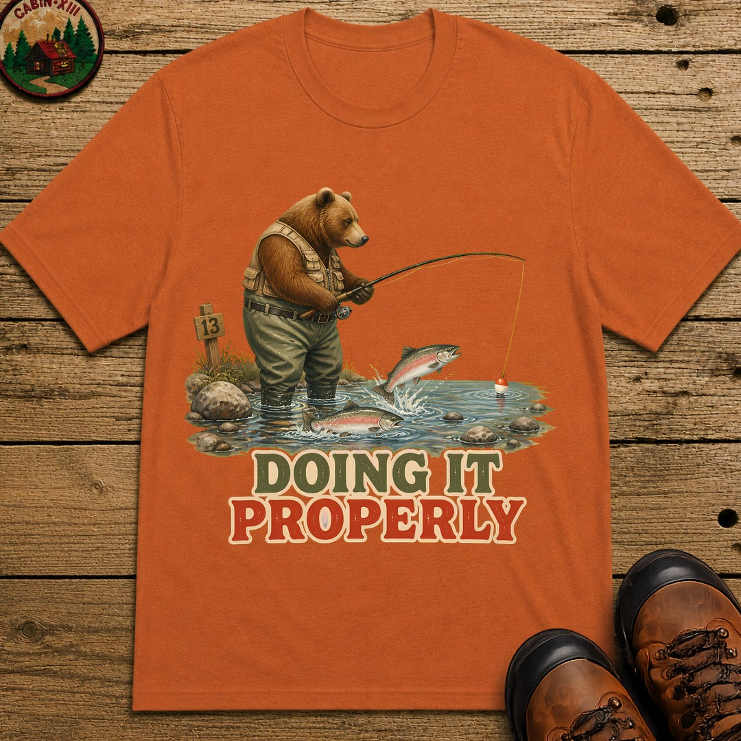 Doing It Properly T-Shirt - Yam
