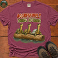 Doing Nothing T-Shirt - Berry