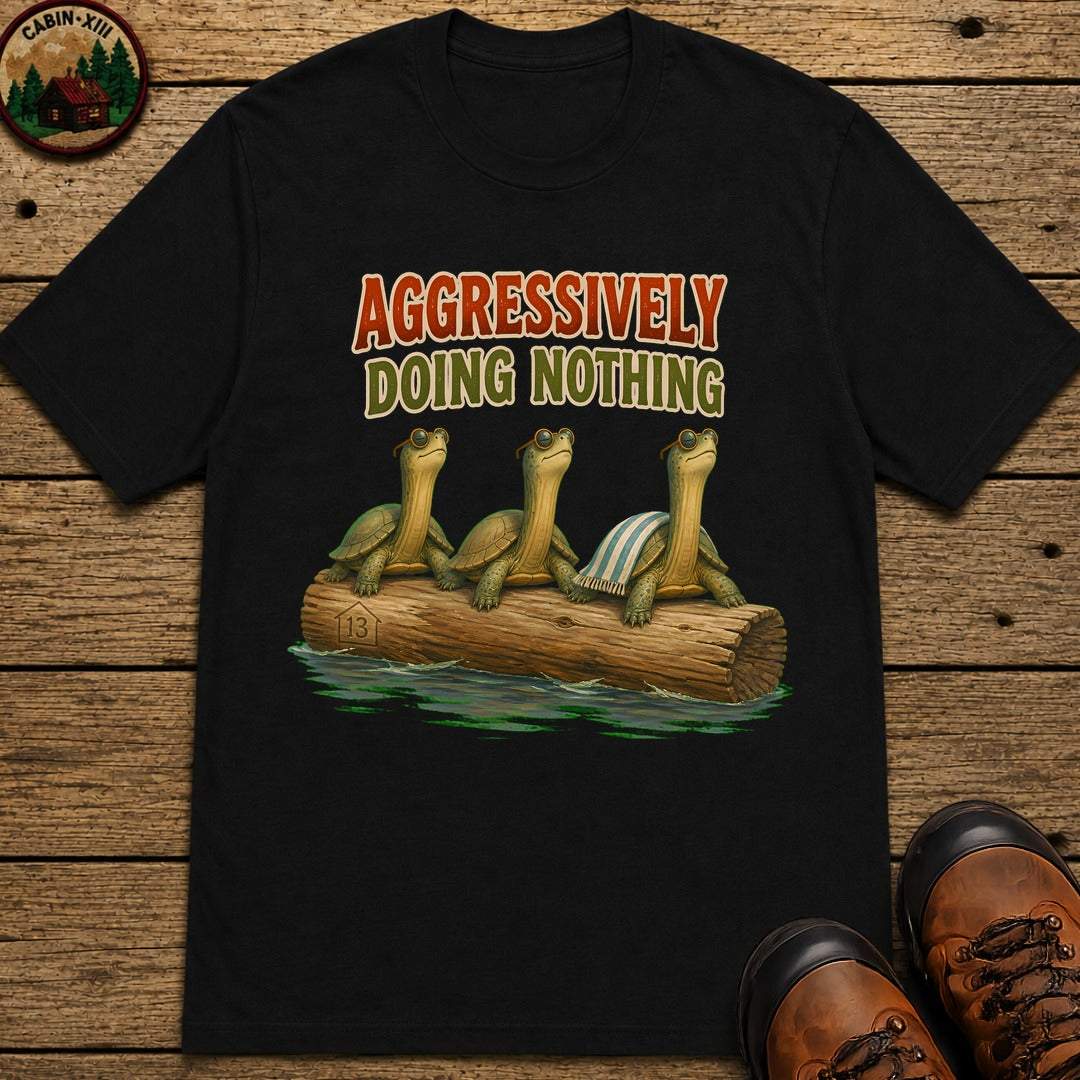 Doing Nothing T-Shirt - Black