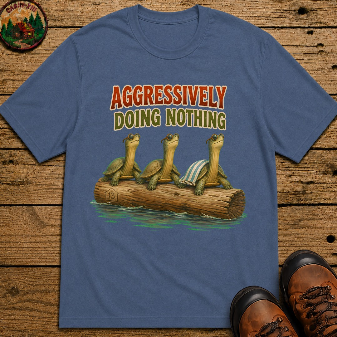 Doing Nothing T-Shirt - Blue Jean