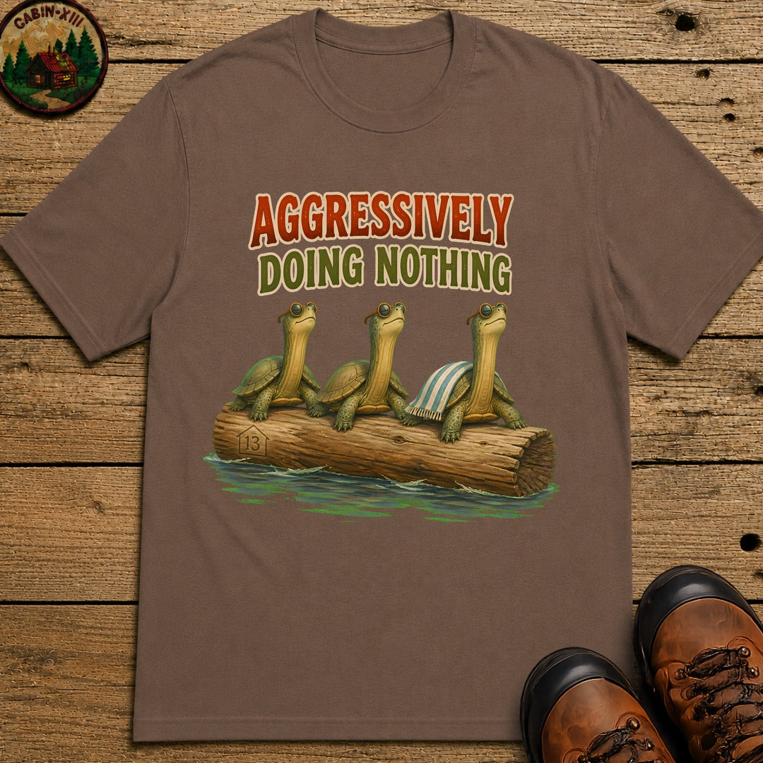 Doing Nothing T-Shirt - Espresso
