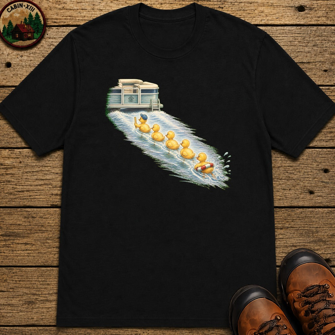 Duck Formation T-Shirt - Black