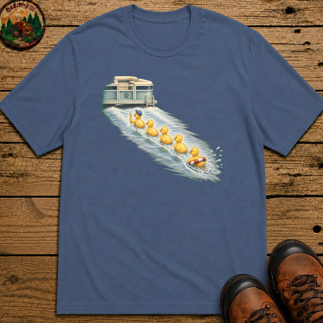 Duck Formation T-Shirt - Blue Jean