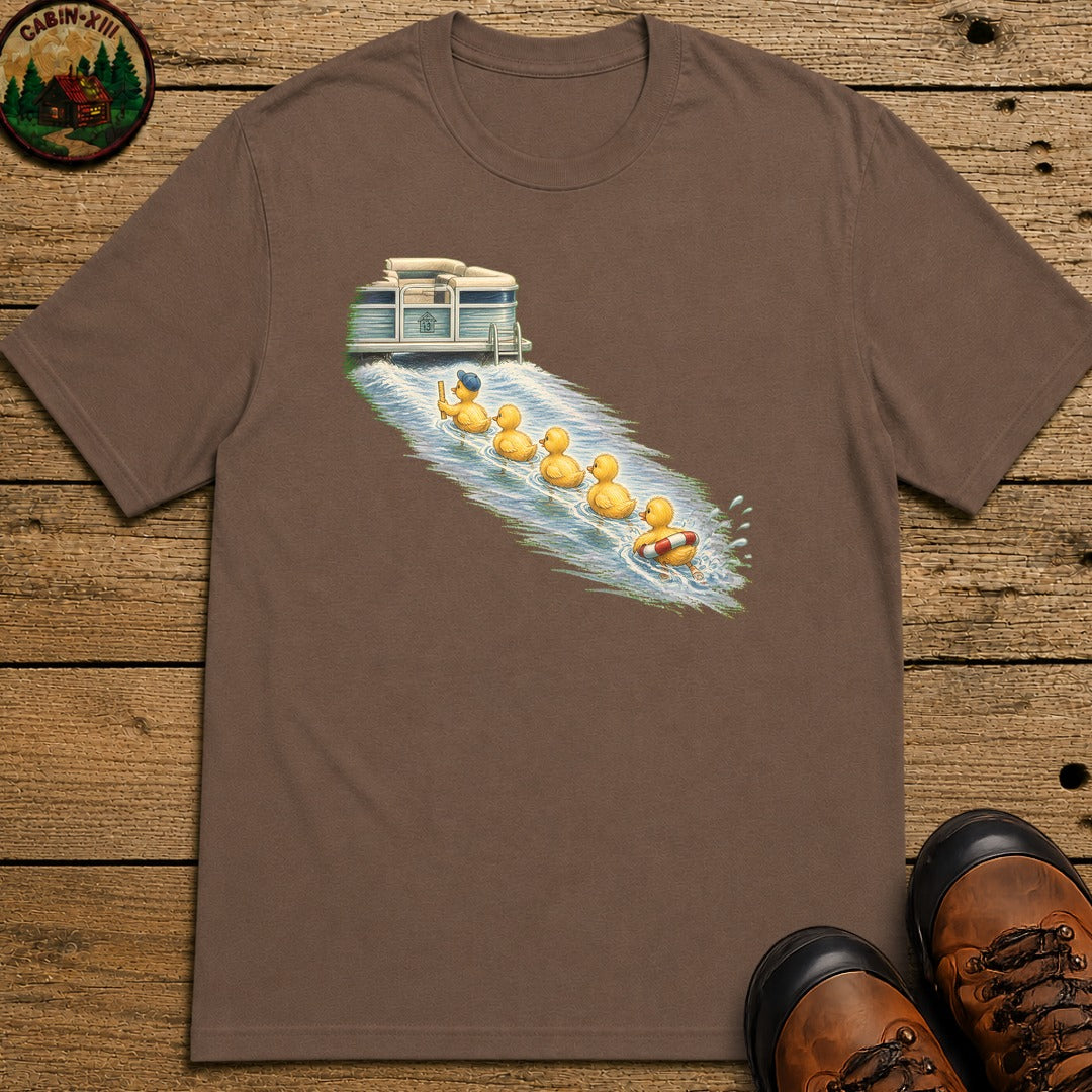 Duck Formation T-Shirt - Espresso