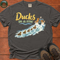 Ducks In A Row T-Shirt - Pepper