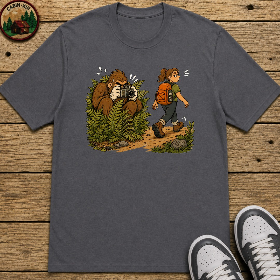 Elusive Human Kids T-Shirt - Charcoal
