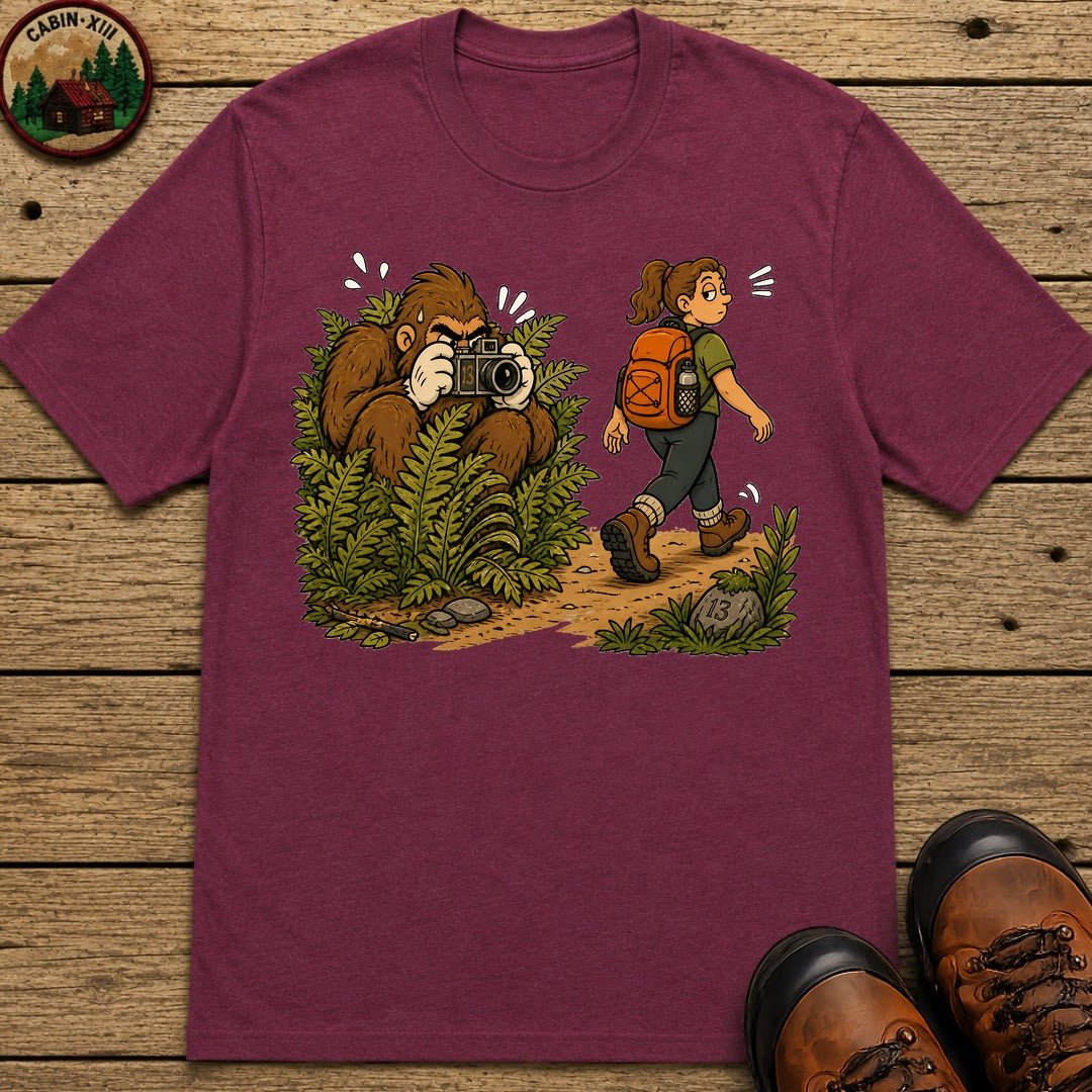 Elusive Human T-Shirt - Berry