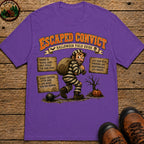 Escaped Convict Field Guide T Shirt - Grape