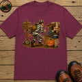 Escaped Convict Halloween T-Shirt - Berry