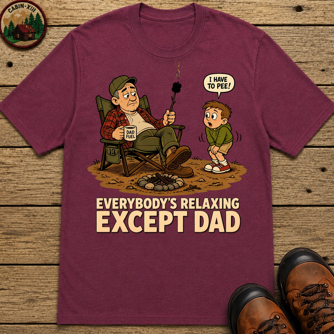 Everyone'S Relaxing T-Shirt - Berry