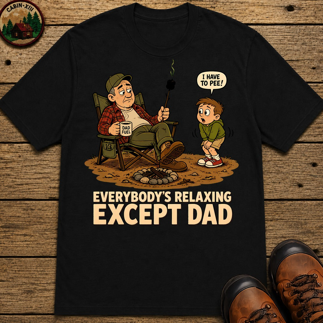 Everyone'S Relaxing T-Shirt - Black