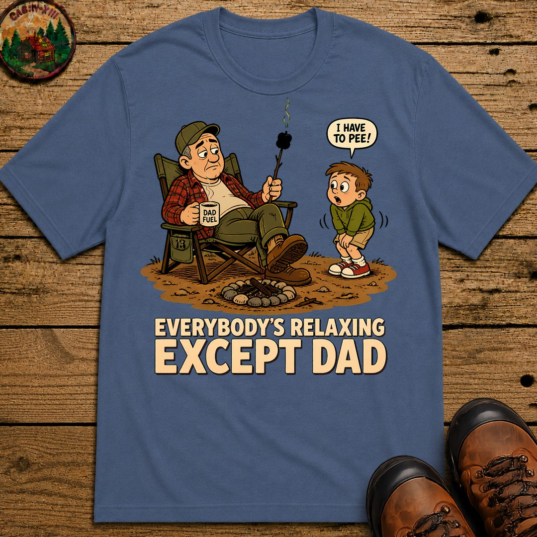 Everyone'S Relaxing T-Shirt - Blue Jean