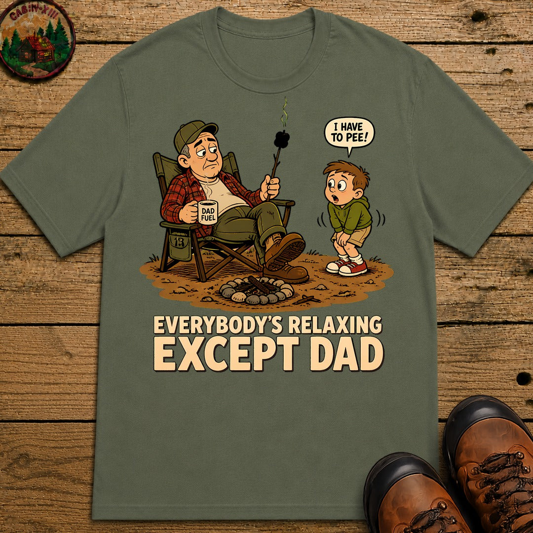 Everyone'S Relaxing T-Shirt - Moss