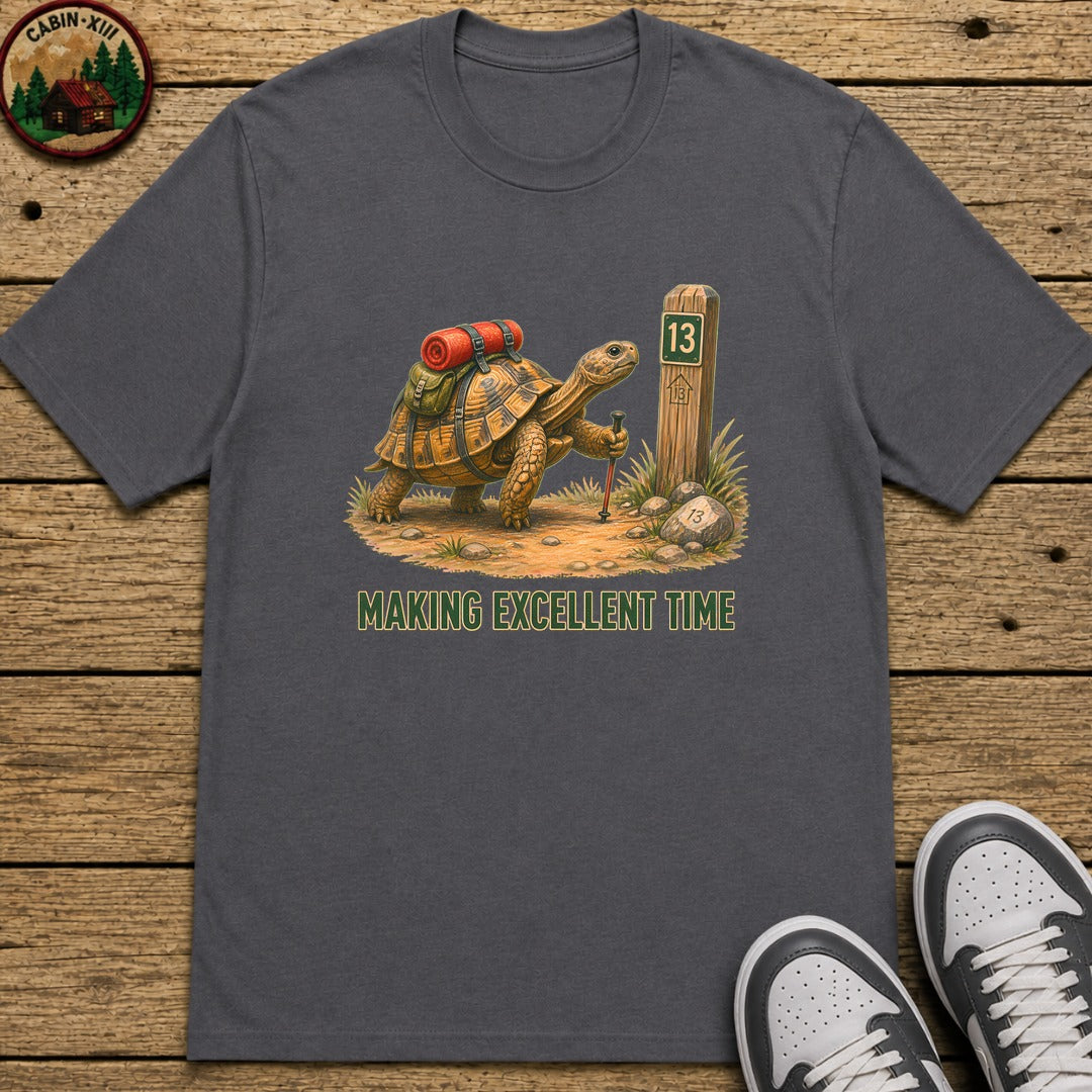 Excellent Time Kids T-Shirt - Charcoal