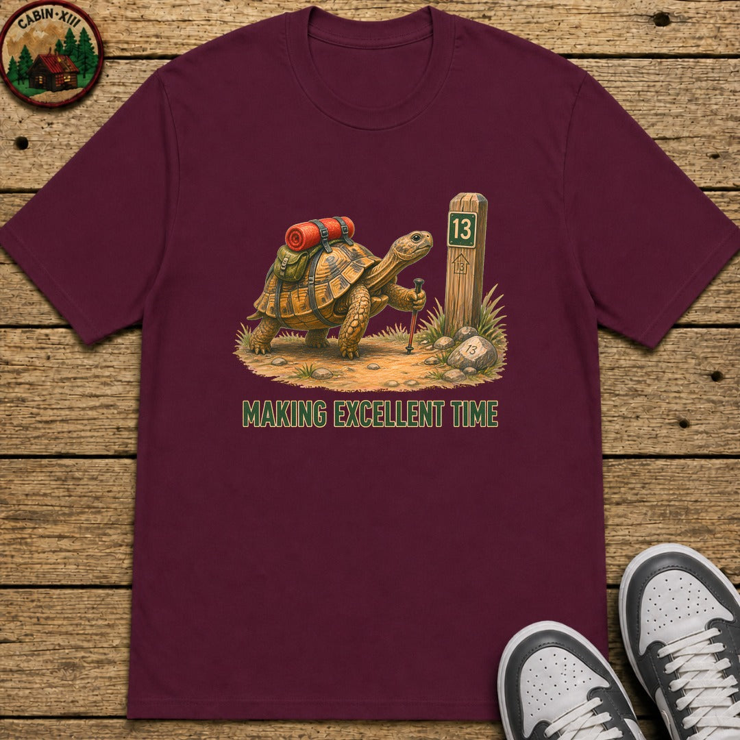Excellent Time Kids T-Shirt - Maroon