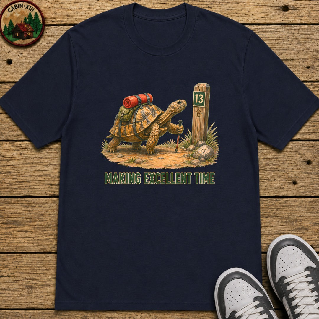 Excellent Time Kids T-Shirt - Navy
