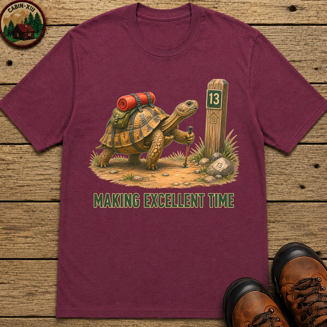 Excellent Time T-Shirt - Berry