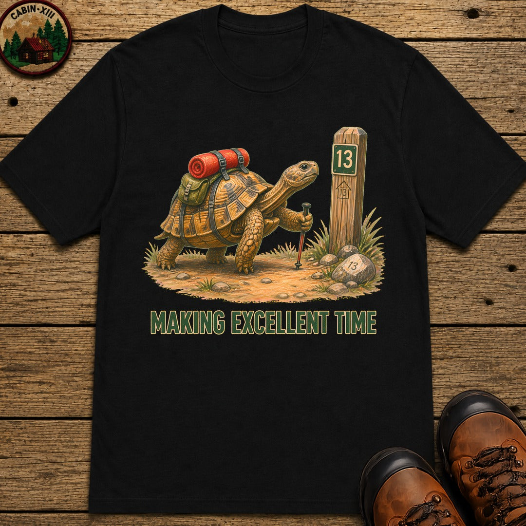 Excellent Time T-Shirt - Black