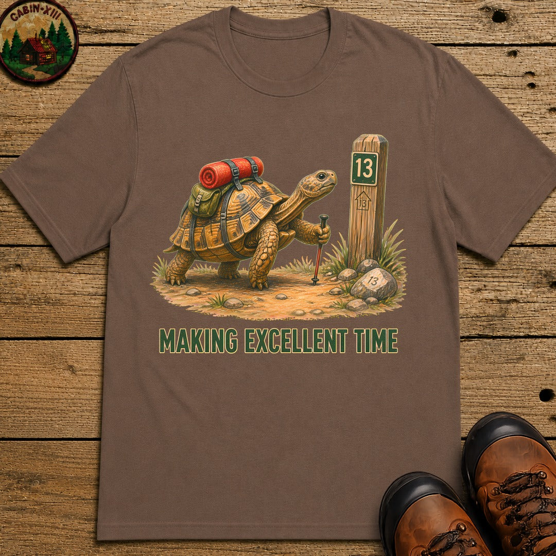 Excellent Time T-Shirt - Espresso