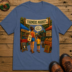 Farmers Market Where Are All the Farmers — Funny Outdoor Tee - Blue Jean