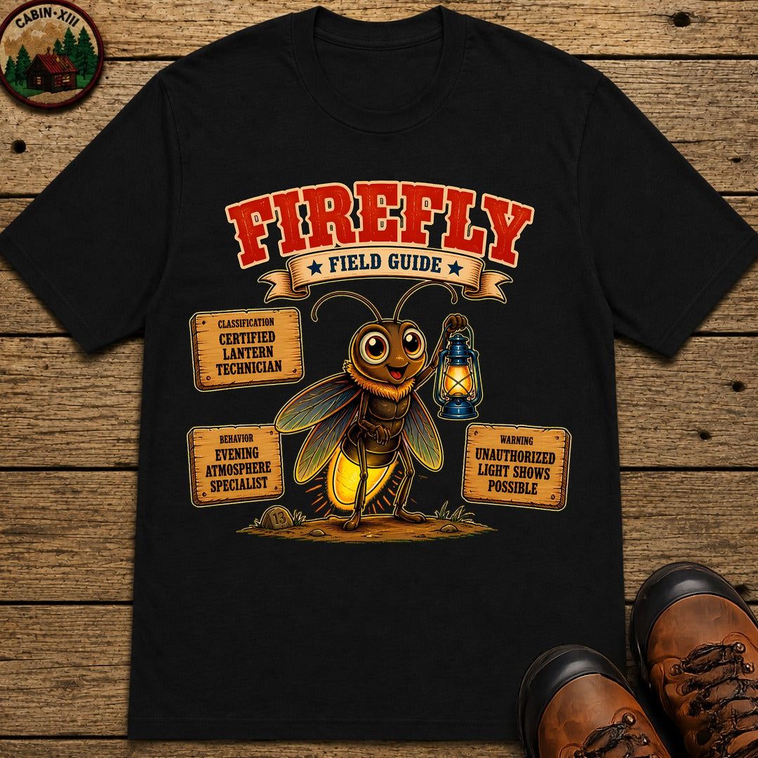 Firefly Field Guide T-Shirt - Black