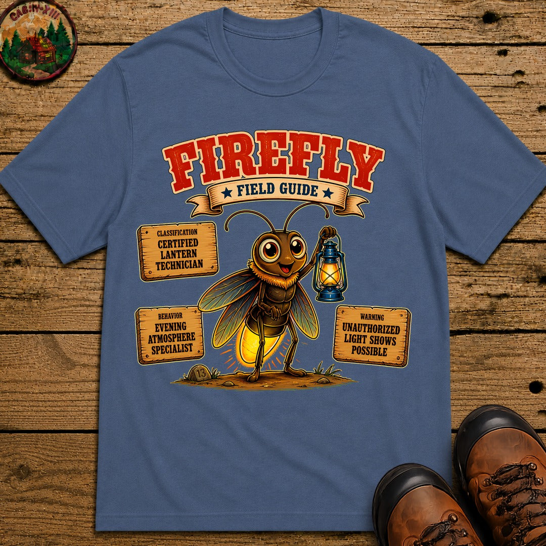 Firefly Field Guide T-Shirt - Blue Jean