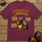 Firefly Field Guide T Shirt - Berry