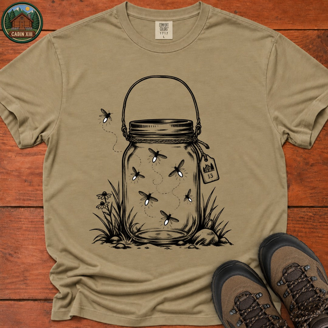 Firefly Lantern T-Shirt - Khaki